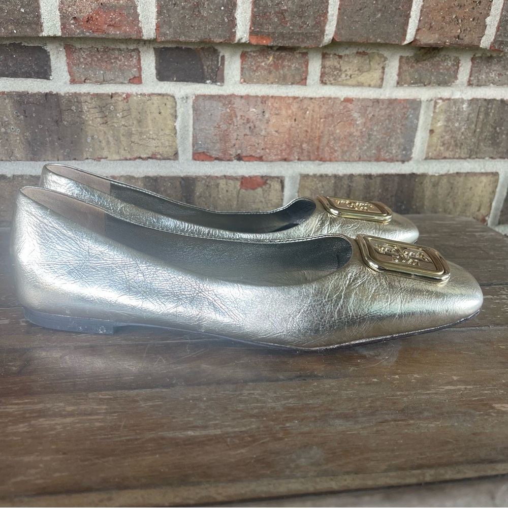 Tory Burch Georgia Ballet Flat Size 8.5 sb3 - Picture 3 of 10